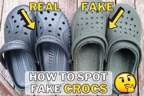 counterfeit crocs vs original